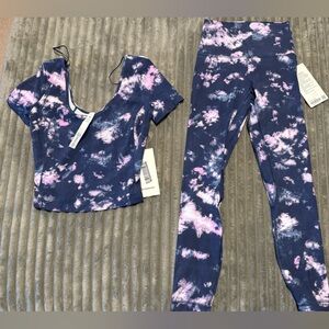 Lululemon SET, Align Tee abd Leggings, NWT, sz4